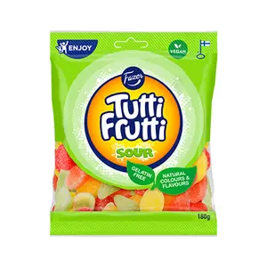 Fazer Tutti Frutti Sour - Sour Chewy Bonbon Candy
