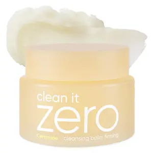 BANILA CO Clean It Zero Firming Cleansing Balm | Korean Makeup Remover, Cleansing Oil to Soothe and Moisturize Skin | Vegan | Made with Moringa Ceramide and Panthenol