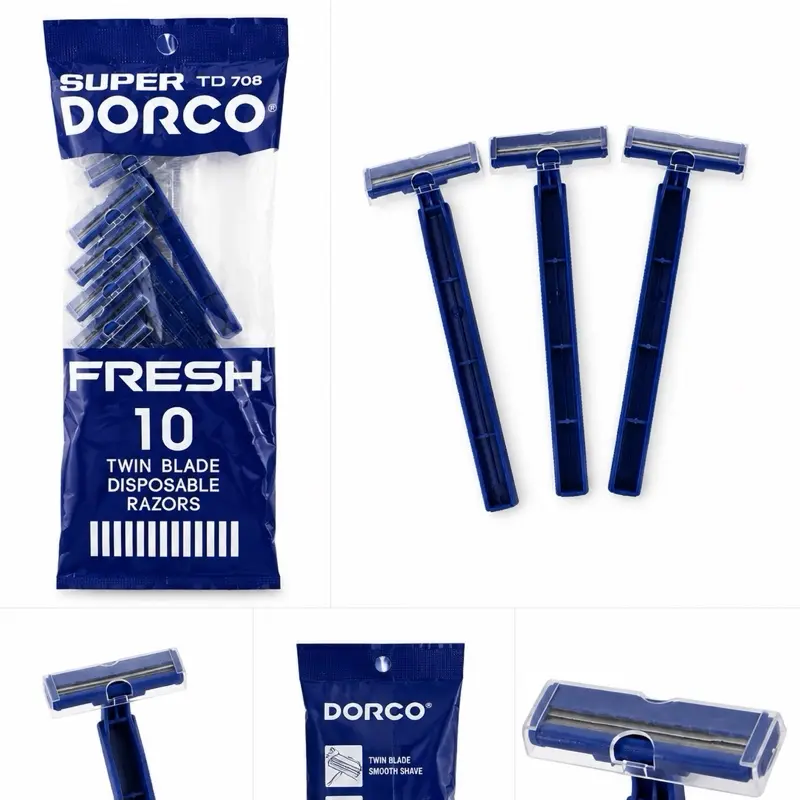 Super dorco 10 twin blade disposable razors