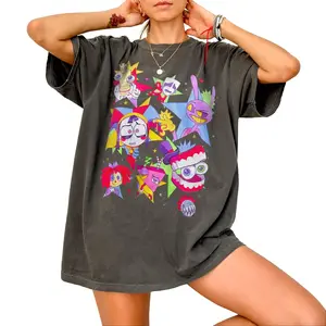 The Amazing Digital Circus Shirt, Tadc Shirt, Jax Tee, Pomni Tshirt, Gangle Tshirt, Ragatha, Caine, Bubble, Zooble