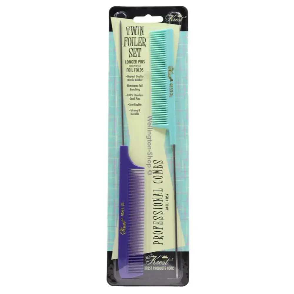 Krest Rat Tail Combs Duo Vintage - 4630XL