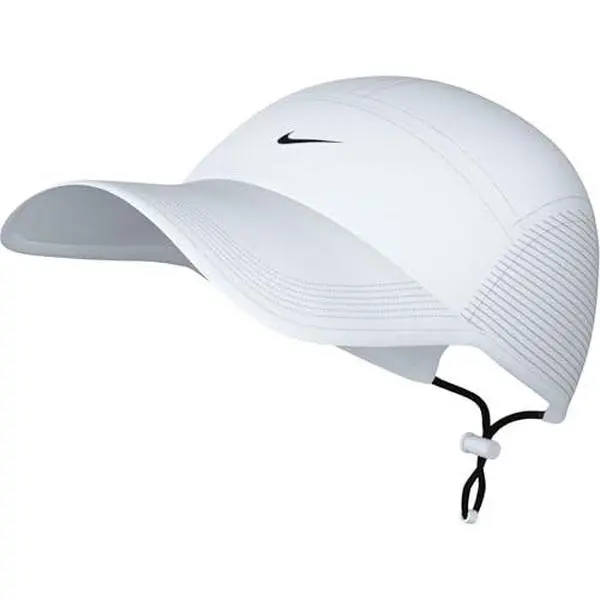 Nike Dri-FIT ADV Fly Unstructured AeroBill AeroAdapt Cap, White/Anthracite/Black, L/XL
