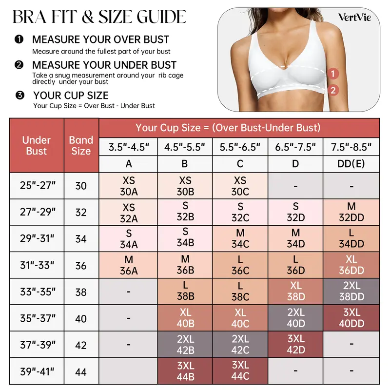 Vertvie｜BLAIR Deep-V Wireless Bra, Jelly Bras, Natural Lift & Clean Confidence Smooth Soft