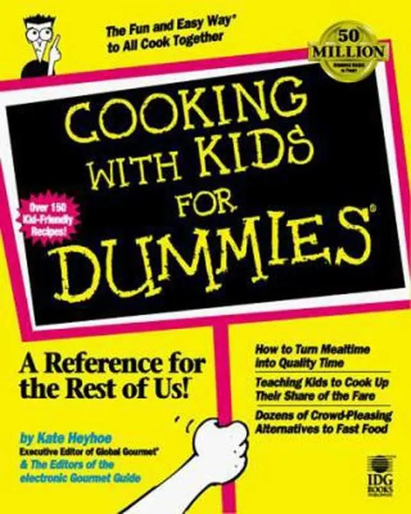 Used "Cooking With Kids for Dummies" by Kate Heyhoe (Paperback) - Family Cooking, English Cooking How-Tos, Hands-On Advice, Nutrition and Meal-Planning Ideas