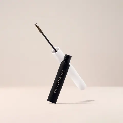 Beeswax Micro-Fluff Sculpting Brow Cream - Single Makeup Cosmetic for Daily Maintenance, Defines Sparse Brows for Fluffy Results