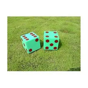 212 MAIN 5 in. Soft Foam Dice with Dots, Set of 2