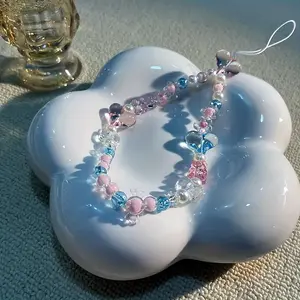 Phone Lanyard, Fashionable Phone Strap for Women & Girls, Phone Charm for iPhone, Samsung Phone, AirPods, Key Bag, Camera, Phone Chains