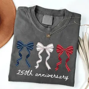 Comfort Colors America 250th Anniversary T-shirt – USA Tee, Cute 4th of July Top, Patriotic Summer Shirt, America 1776 Gift