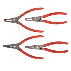 Knipex 4 Piece Snap Ring Plier Set