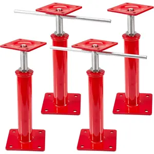 Pack House Jacks for Leveling Crawlspace, 11" - 16" Height Range, 11023 lbs Max Load Capacity, House Floor Jacks  Pole for Leveling