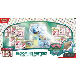 Pokemon Scarlet and Violet - 151 Blooming Waters Premium Collection Trading Cards