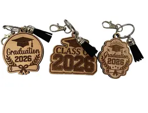 2026 Graduation Keychains with Tassel