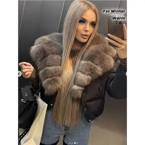 Elegant Short Jacket with Oversized Collar - Winter Warm Coat, Short Length & Loose Fit, Collar, Machine Washable Short Coat for Casual & Formal Wear (White/Black/Navy/Beige) - No Belt Required