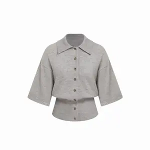 Cider Women's Mid-Sleeve Knit Top