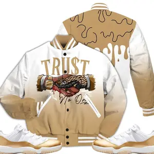 Low Mother Day 11s Outfit Varsity Jacket, Snake Trust No One Unisex T-Shirts To Match Sneaker Streetwear