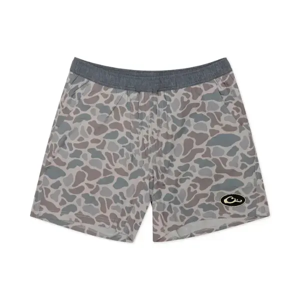 Drake Deer Camo Shorts Pant | Whitetail Hunting Shorts | Woodland Camo Shorts | Timber Pattern Shorts | Buck Hunter Shorts | Archery Hunting Apparel | Bow Hunting Outfit | Men's Outdoor Shorts | Forest Camouflage Shorts | Lightweight Summer Shorts