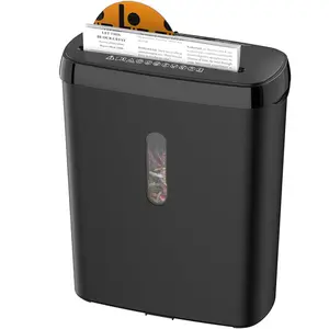 Paper Shredder Heavy-Duty 12L (3.17 Gallon) Large Capacity - Cross-Cut for Paper/CDs/Mail, Level 2 Security, Ultra-Quiet Auto-Feed for Home/Office/Small Business (Black)