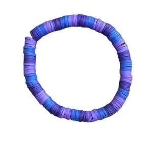 Bracelets and Things - Purple and Blue Circular Object as Described