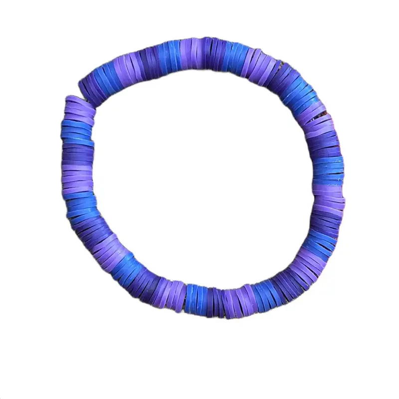 Bracelets and Things - Purple and Blue Circular Object as Described