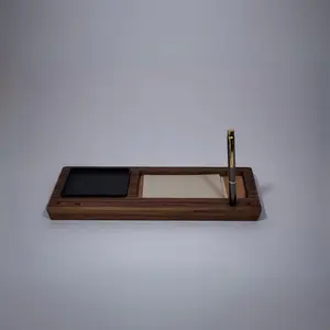 Whiskey Notes Writing Tray Solid Walnut