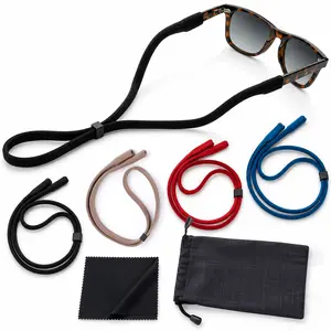 Anchor Glasses Straps - 4 Pack Adjustable Sunglasses Straps for Kids and Adults Stop Eyewear from Slipping Active Sport