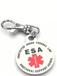 Customized Stainless Steel Medical Symbol Tag, Personalized Engraved ID Pendant, Daily Use, Healthcare Accessory, Durable Material
