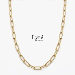 Santorini Paperclip Chain | NCK017