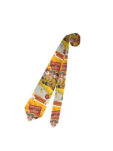 1pc Fan Tie for Men Soft Comfortable Polyester Woven Accessory Ideal for Weddings Parties Casual Wear Only Fools and Horses Design Halloween Boho Casual Tie