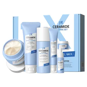 Neuraminic Acid Face Care Set, Hydrating Moisturizing, Firming Soothing, Healthy Skin Look, Autumn Winter Skincare Gift Box