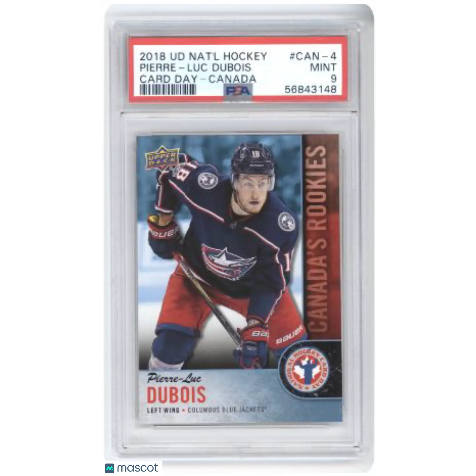 Pierre-Luc Dubois PSA 2018 Upper Deck National Hockey Card Day Canada #CAN 4 9