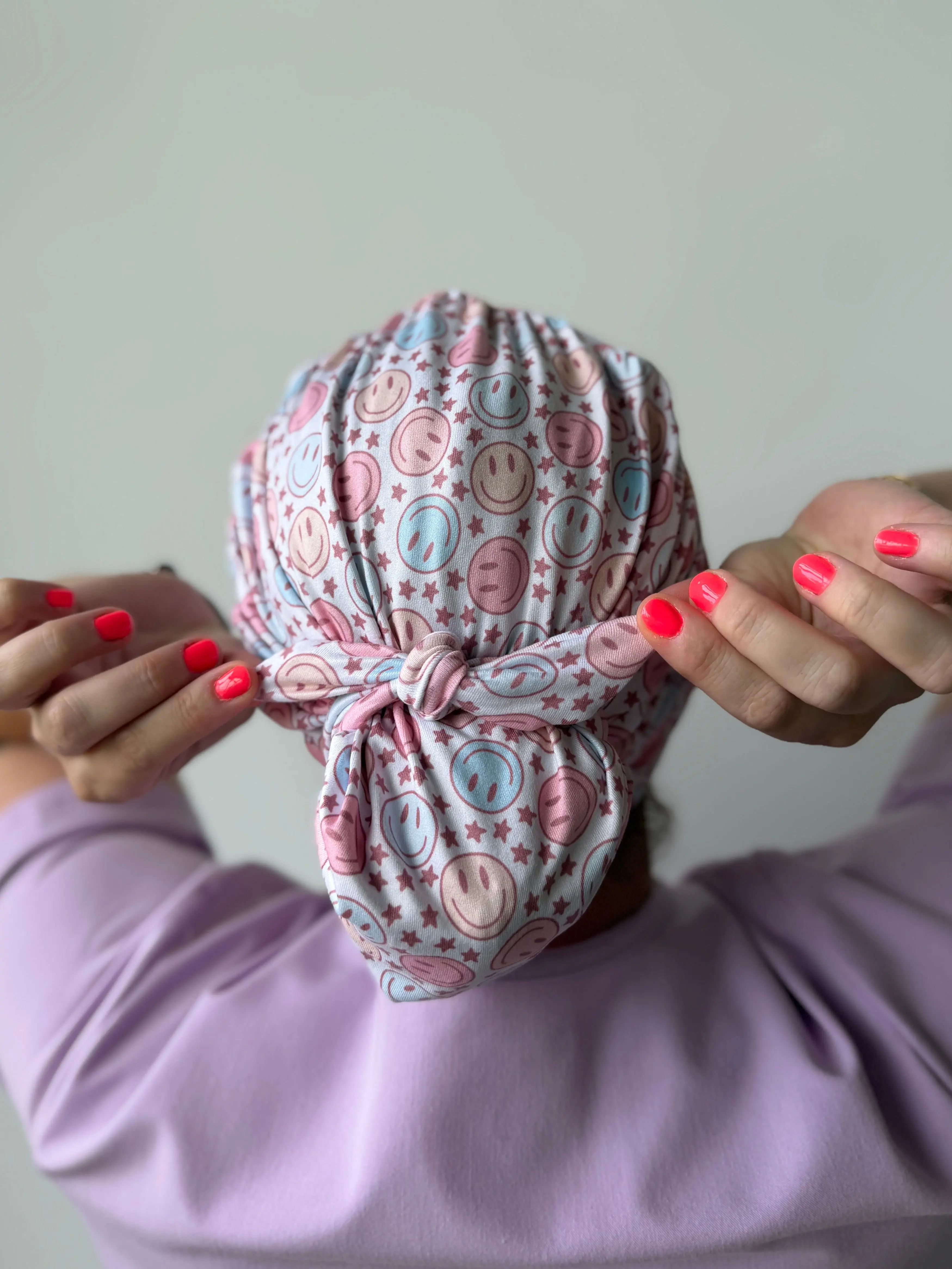 CloudCaps Scrub Cap | Smiley Stars CloudCaps Scrub Cap | Smiley Stars