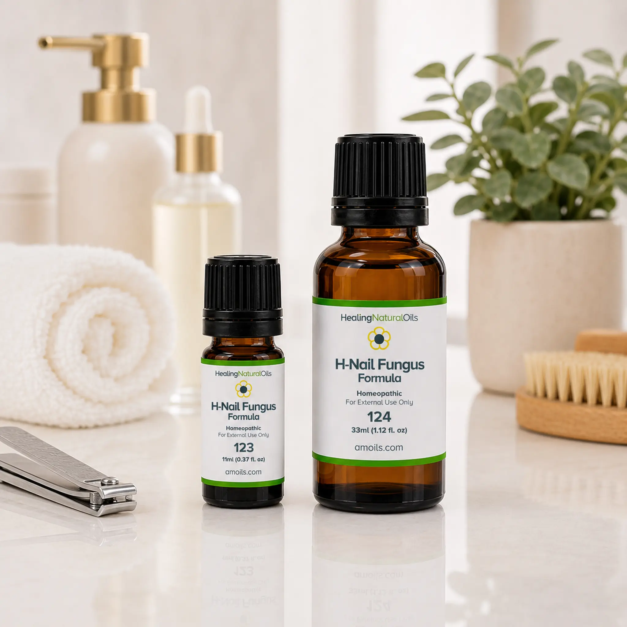 H-Nail Fungus Formula, Natural Nail Fungus Formula, Triple Lab-Tested