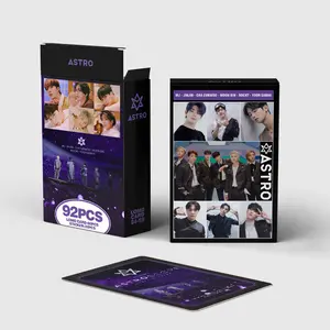 1 Box 92 a Group Collection Stickers & Two-Sided Star Sticky Back Photo Cards Postcards, Perfect Holiday Gift, Decorative Room Photo Wall