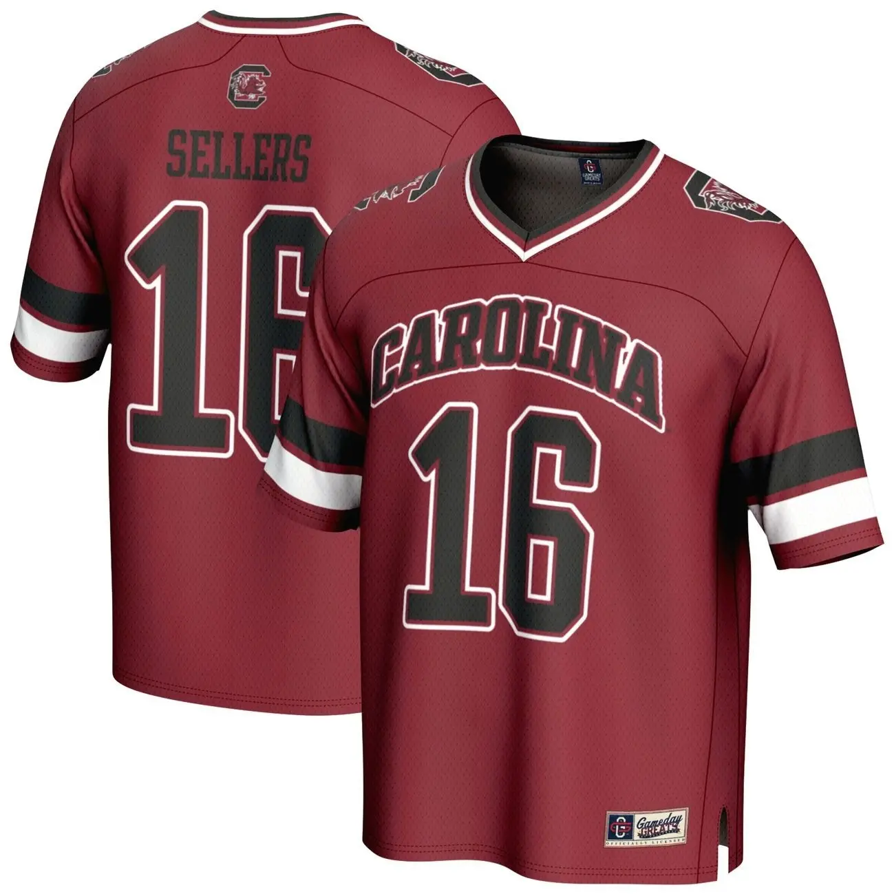 LaNorris Sellers South Carolina Gamecocks GameDay Greats Unisex NIL Lightweight Football Player Jersey - Garnet 4RB
