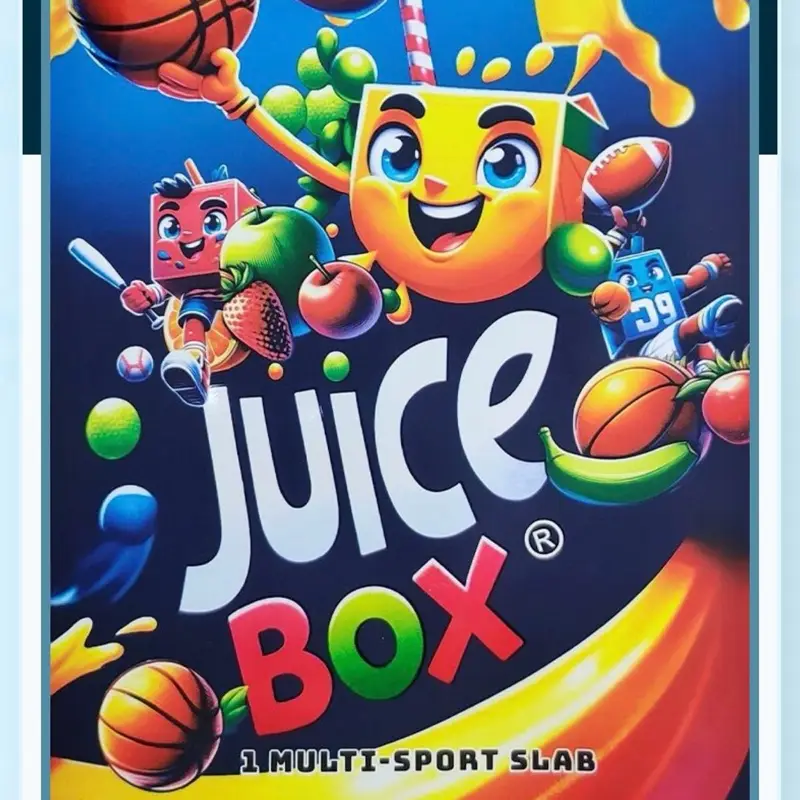 Juice Box Multi-Sport Slab - Personal Sports Trading Card Includes 1 Multi-Sport Card