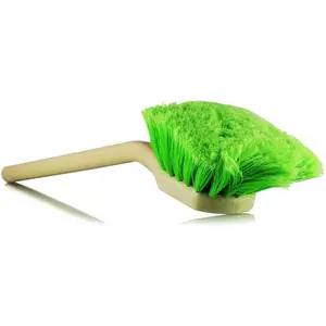 Angled Long-Handle Flagged Body/Wheel Brush