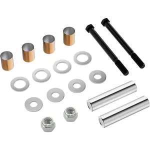 Golf Cart Spindle  Pin Tube Bushing Repair Kit with Claw Copper Sleeve, Fits EZGO DCS G&E 1994 to 2001.5,OEM#70328-G01, 70327-G01, 16623-G1