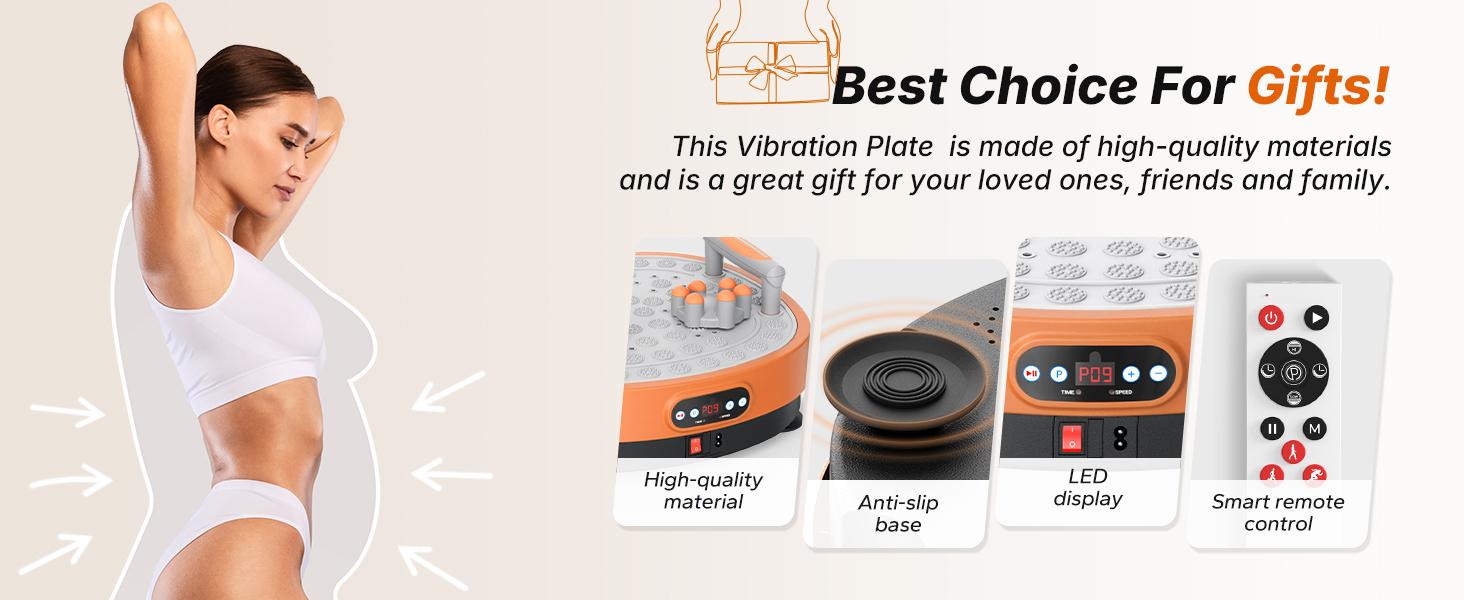 MERACH Round Vibration Plate,Whole Body Lymphatic Drainage Fitness Machine,330LBS Capacity with 9 Modes 99 Speed Levels,Portable Quiet Design for Home Gym Daily Fitness Gifting Summervibes - TikTok Shop MERACH Round Vibration Plate,Whole Body Lymphatic Drainage Fitness Machine,330LBS Capacity with 9 Modes 99 Speed Levels,Portable Quiet Design for Home Gym Daily Fitness Gifting Summervibes - TikTok Shop