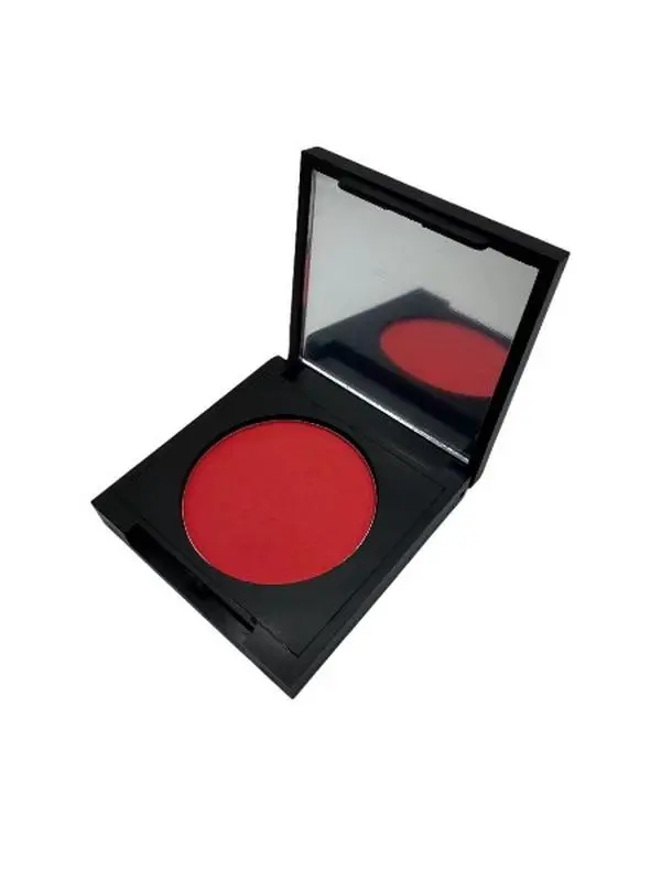 Red Devil talc free matte blush