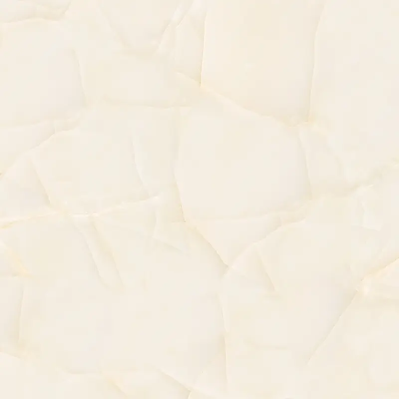 24x48in Luxury MK Glossy Cream Onyx Atlanto Porcelain Tiles - Premium Marble Look, Shower & Bathroom Use, Decorative, Durability, Easy Maintenance, Stain-Resistant, Wall & Floor for Classic Interiors - 15.5 Sq-ft/Box, 10-Box Pallet (155 Sq-ft)