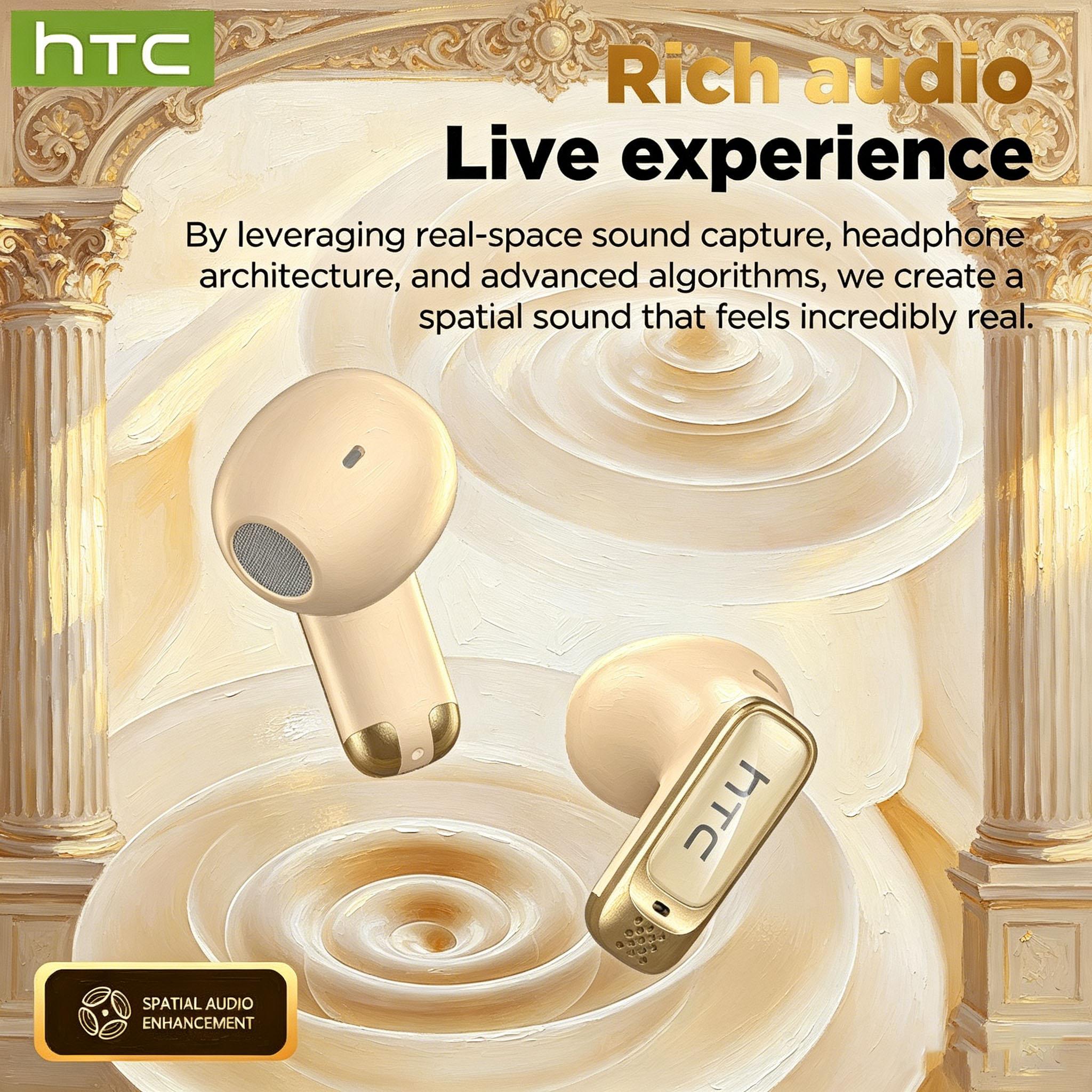 HTC NE72 Wireless Earbuds with Smart Screen, Bluetooth Earphones and Speaker Combo, Language Translator Earbuds, Smart Touch Control Music & TikTok Remote Shutter, Waterproof Wireless Headphones(Gold) Led Touchscreen Earbuds High Performance Iems HTC NE72 Wireless Earbuds with Smart Screen, Bluetooth Earphones and Speaker Combo, Language Translator Earbuds, Smart Touch Control Music & TikTok Remote Shutter, Waterproof Wireless Headphones(Gold) Led Touchscreen Earbuds High Performance Iems