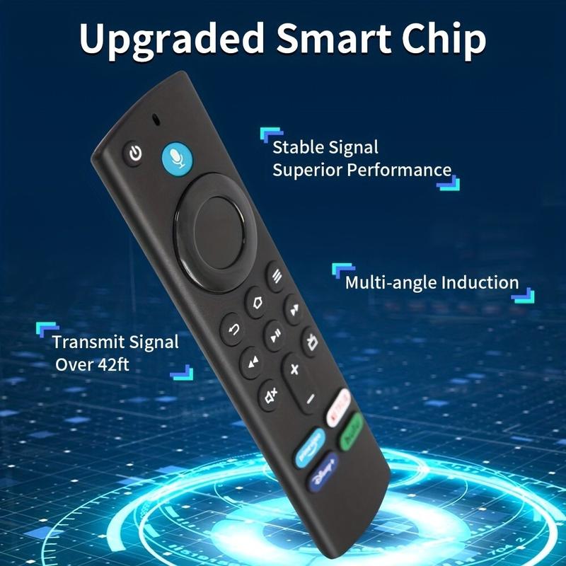 Voice Replacement Remote Control with Alexa - Compatible with Fire TV Stick 2nd/3rd Gen, Lite, 4K, Fire TV Cube & Smart TVs