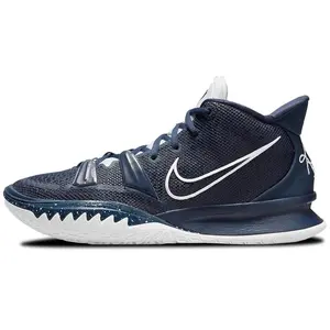 Nike Kyrie 7 TB Basketball Shoes for Men and Women with Cushioning, Traction, and Support in Navy Blue
