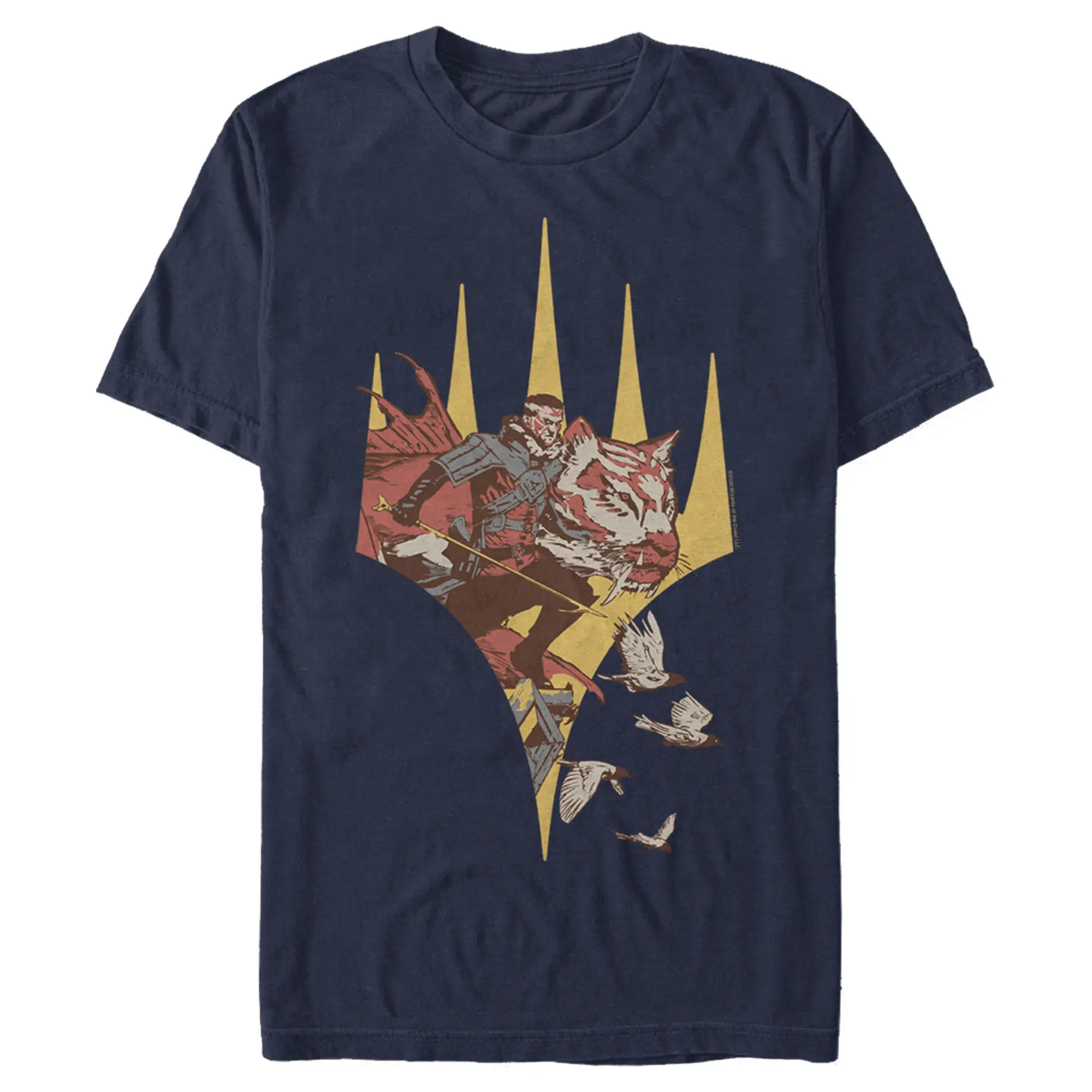 Men's Magic: The Gathering Ikoria Lukka & Tiger Portrait T-Shirt