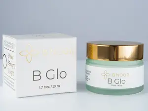 B Glo by B NOOR Hyaluronic & Niacinamide Sophisticated Hydrating Cream 1.7 fl oz 50 ml Lightweight Moisturizer with Bontanicals