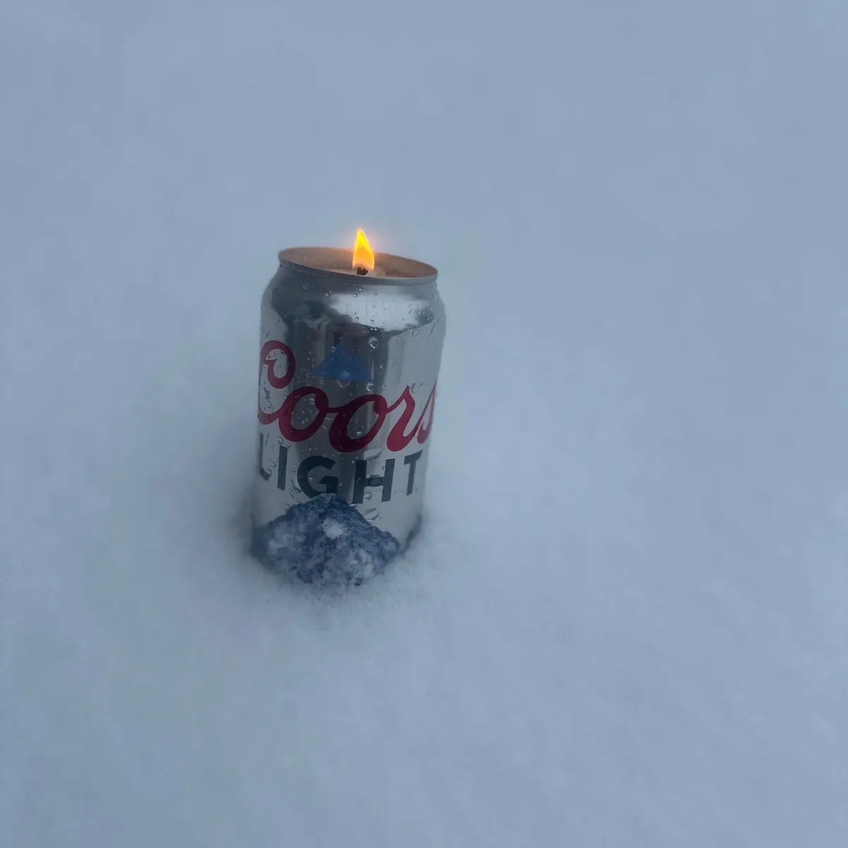 Coors Light Beer Scented Candle (12oz)
