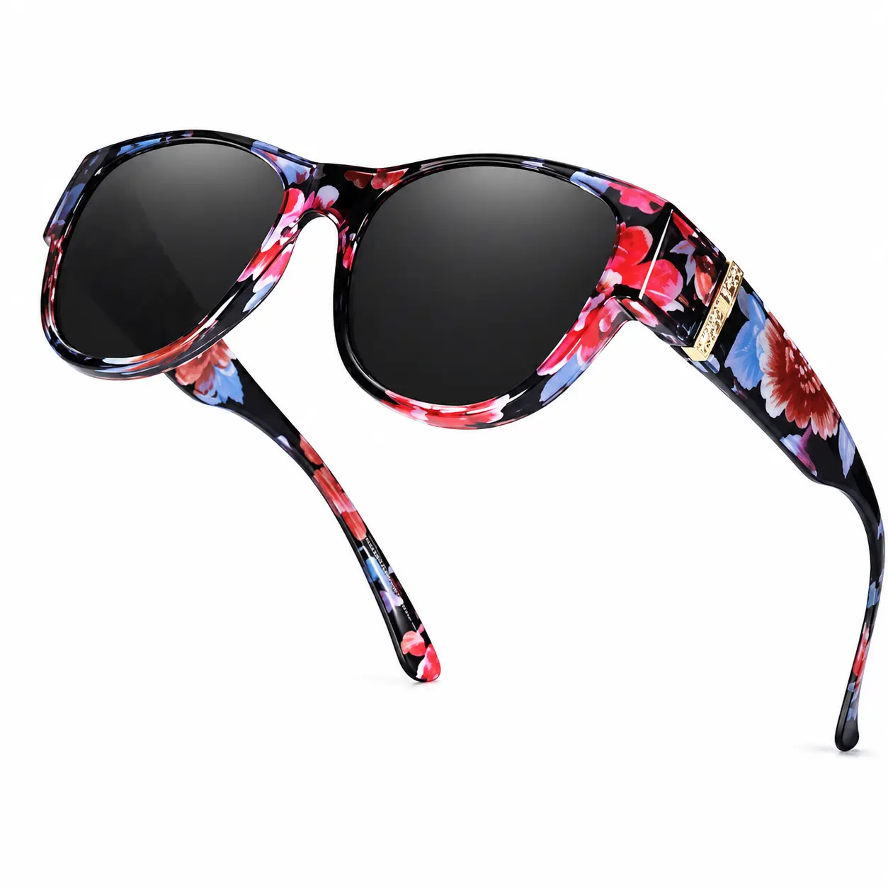 Polarized Fit Over Glasses for Women UV Blocking TR90 