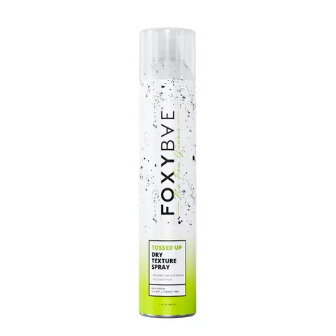 FoxyBae Tossed Up Dry Texture Spray | Volumizing Texturizing Spray | Matte Finish | Flexible Hold | Adds Volume + Lift | 7 oz