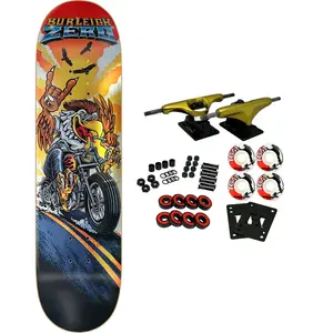 Zero Skateboard Complete Burleigh Rockin Eagle 8.5" x 32.3"