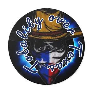 Custom Circle Stickers with Waterproof Sticky Adhesive and Easy Peel Backing